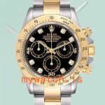Rolex Daytona Mens 40mm 116523BKDO Silver-tone Stainless Steel: A Timeless Masterpiece